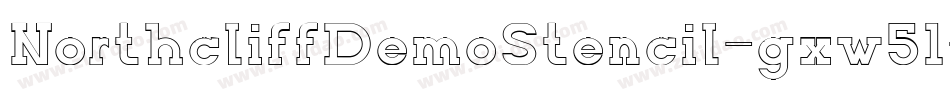 NorthcliffDemoStencil-gxw51字体转换