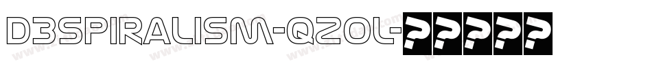 D3Spiralism-qZOl字体转换