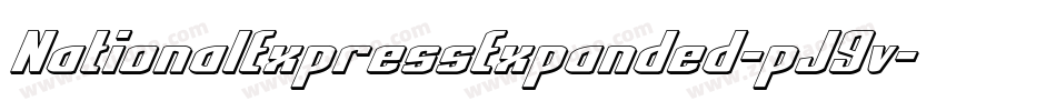NationalExpressExpanded-pJ9v字体转换