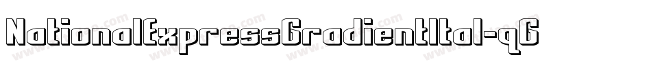 NationalExpressGradientItal-qG0d字体转换