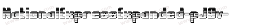 NationalExpressExpanded-pJ9v字体转换