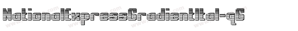 NationalExpressGradientItal-qG0d字体转换