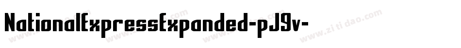 NationalExpressExpanded-pJ9v字体转换