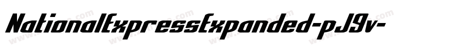 NationalExpressExpanded-pJ9v字体转换