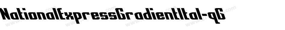 NationalExpressGradientItal-qG0d字体转换