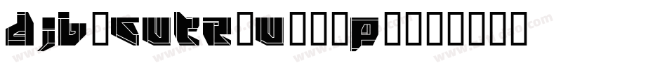 Djb2Cute4u-18P2字体转换