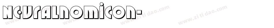 Neuralnomicon字体转换