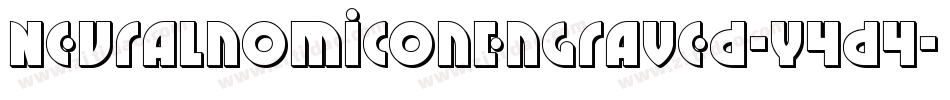 NeuralnomiconEngraved-Y4d4字体转换