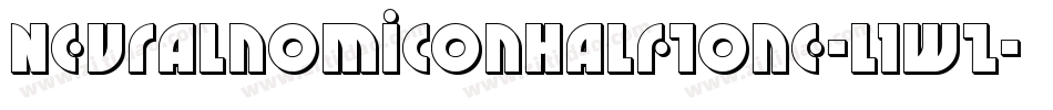 NeuralnomiconHalftone-l1wZ字体转换