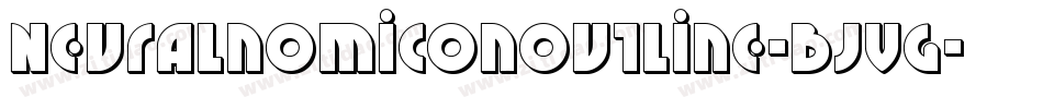 NeuralnomiconOutline-BJVG字体转换