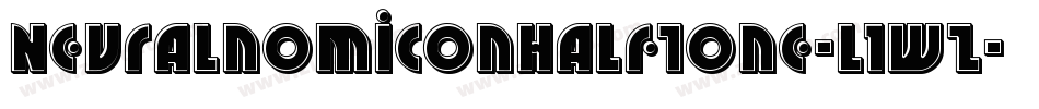 NeuralnomiconHalftone-l1wZ字体转换