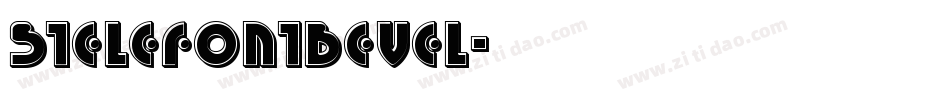 StelefontBevel字体转换