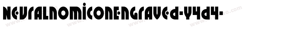 NeuralnomiconEngraved-Y4d4字体转换