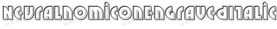 NeuralnomiconEngravedItalic-rM9L字体转换 NeuralnomiconEngravedItalic-rM9L字体转换