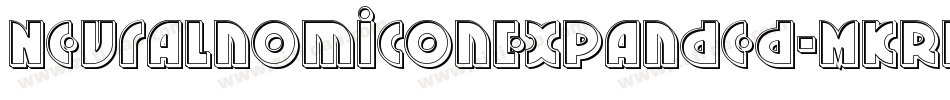NeuralnomiconExpanded-MKRn字体转换