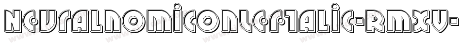 NeuralnomiconLeftalic-Rmxv字体转换