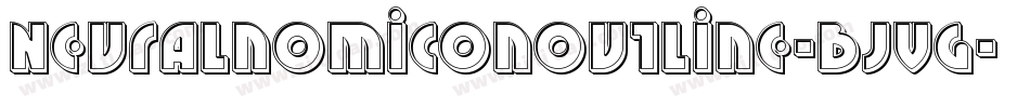 NeuralnomiconOutline-BJVG字体转换