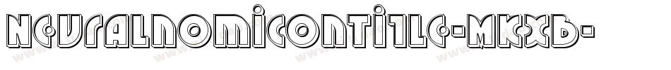 NeuralnomiconTitle-MKxB字体转换