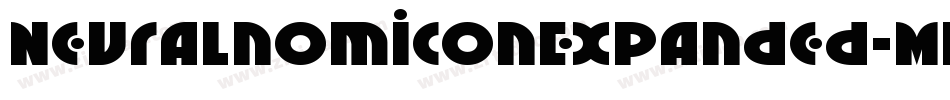 NeuralnomiconExpanded-MKRn字体转换