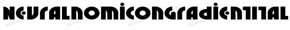 NeuralnomiconGradientItalic-vwL4字体转换