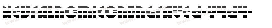 NeuralnomiconEngraved-Y4d4字体转换