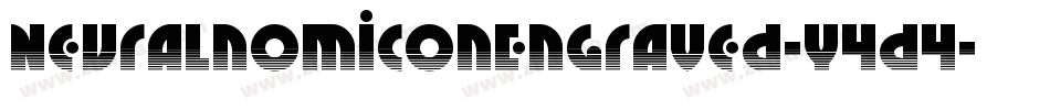 NeuralnomiconEngraved-Y4d4字体转换