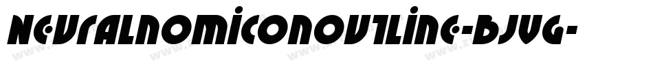 NeuralnomiconOutline-BJVG字体转换