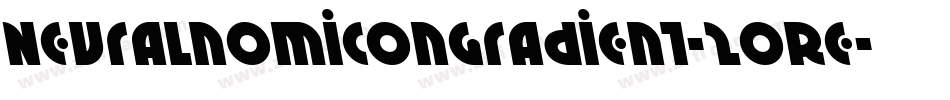 NeuralnomiconGradient-2oRe字体转换
