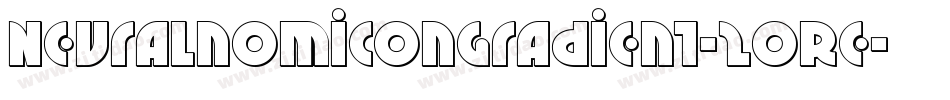 NeuralnomiconGradient-2oRe字体转换