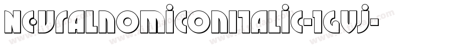 NeuralnomiconItalic-1gVj字体转换 NeuralnomiconItalic-1gVj字体转换