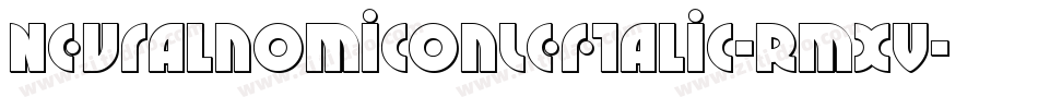 NeuralnomiconLeftalic-Rmxv字体转换