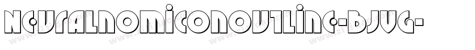 NeuralnomiconOutline-BJVG字体转换