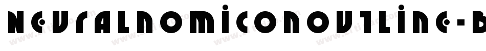 NeuralnomiconOutline-BJVG字体转换