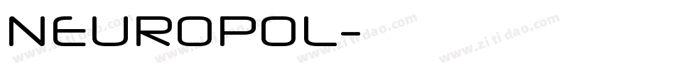 NEUROPOL字体转换
