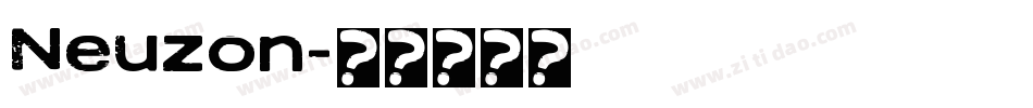 Neuzon字体转换