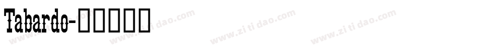 Tabardo字体转换
