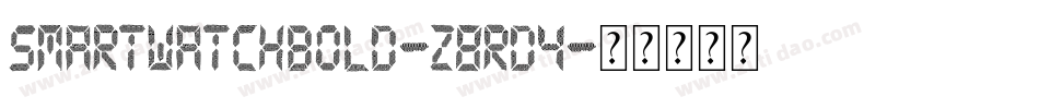 SmartWatchBold-z8rd4字体转换