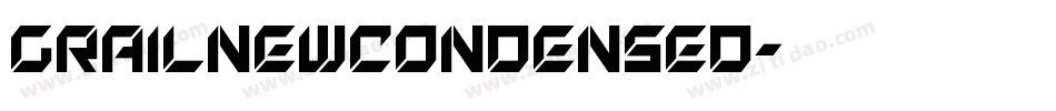 GrailNewCondensed字体转换