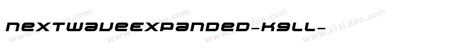 NextwaveExpanded-K9Ll字体转换