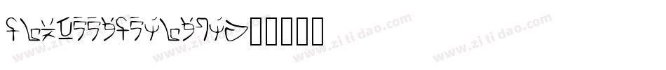 NexusSans-Italic字体转换