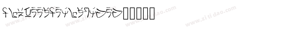 NexusSans-ItalicSC字体转换