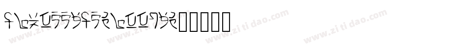 NexusSans-Regular字体转换