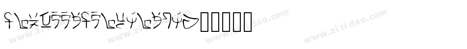 NexusSansTF-Italic字体转换