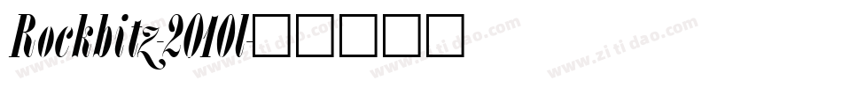 Rockbitz-2O10l字体转换