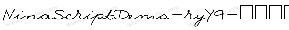 NinaScriptDemo-ryY9字体转换