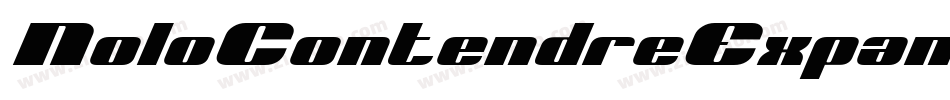 NoloContendreExpandedItalic-KL7W字体转换 NoloContendreExpandedItalic-KL7W字体转换