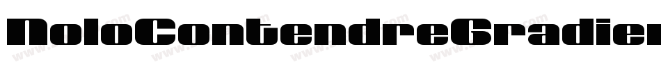 NoloContendreGradientItalic-v9mZ字体转换