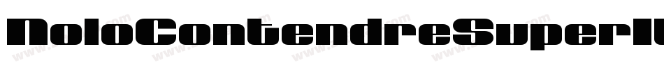 NoloContendreSuperItalic-gYx3字体转换 NoloContendreSuperItalic-gYx3字体转换