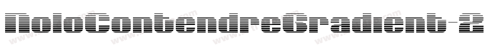 NoloContendreGradient-2pOW字体转换