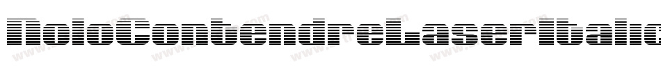 NoloContendreLaserItalic-P0KP字体转换